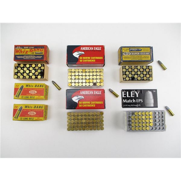 ASSORTED .22 LR AMMO LOT