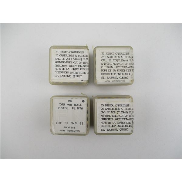.32 ACP PISTOL AMMO LOT