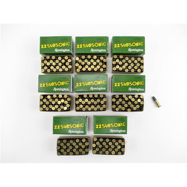 REMINGTON .22 LR AMMO LOT