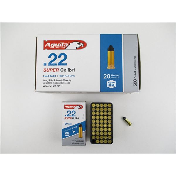 AGUILA .22 SUPER COLIBRI AMMO LOT