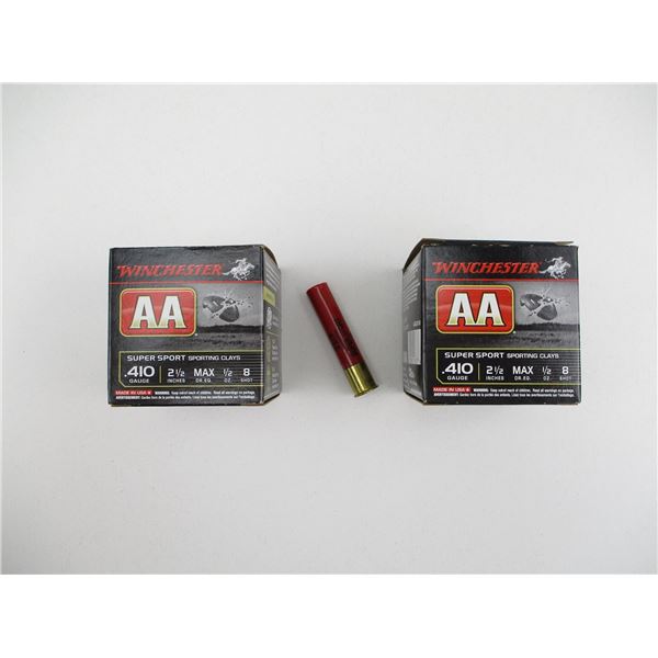 WINCHESTER AA .410 SHOT SHELL LOT