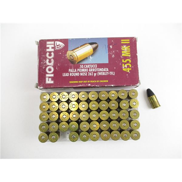 FIOCCHI .455 MK II AMMO