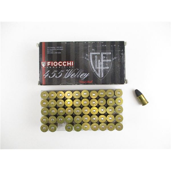 FIOCCHI .455 WEBLEY AMMO