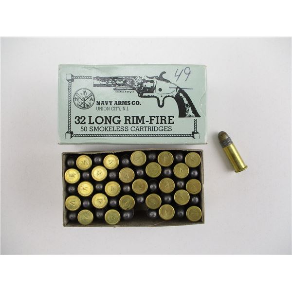 NAVY ARMS CO. .32 LONG RIM-FIRE AMMO