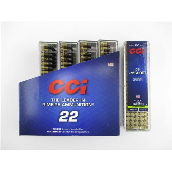 CCI CB .22 SHORT AMMO LOT