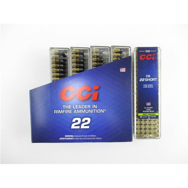 CCI CB .22 SHORT AMMO LOT