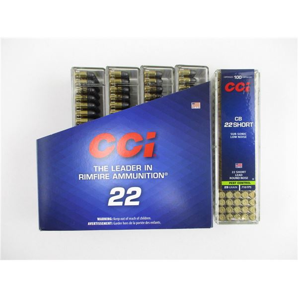 CCI CB .22 SHORT AMMO LOT