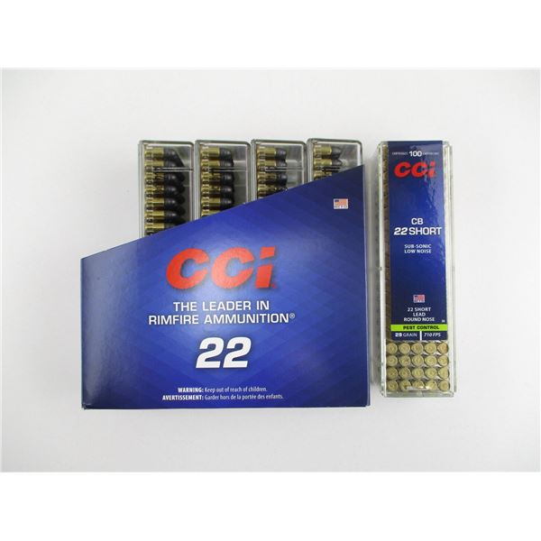 CCI CB .22 SHORT AMMO LOT