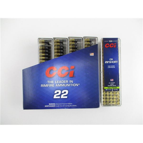 CCI CB .22 SHORT AMMO LOT