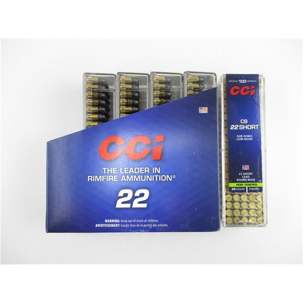 CCI CB .22 SHORT AMMO LOT
