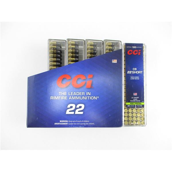 CCI CB .22 SHORT AMMO LOT