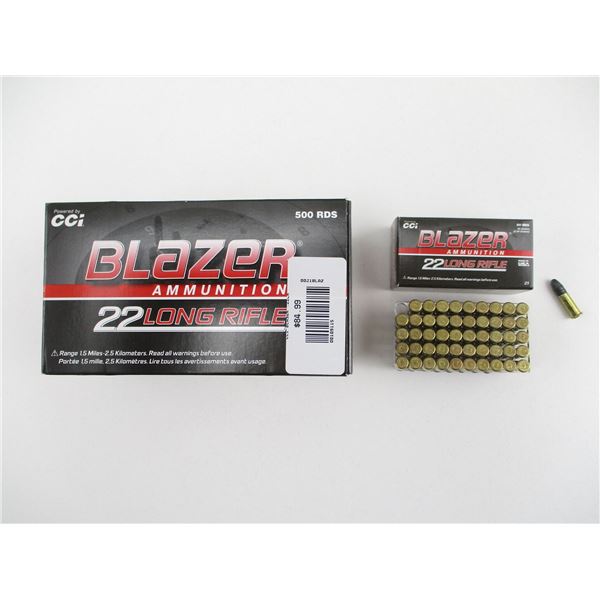 CCI BLAZER .22 LR AMMO LOT