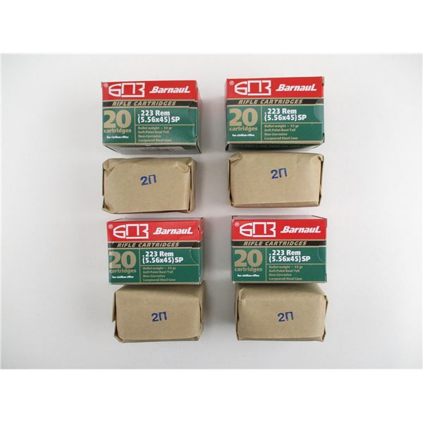 BARNAUL .223 REM AMMO LOT