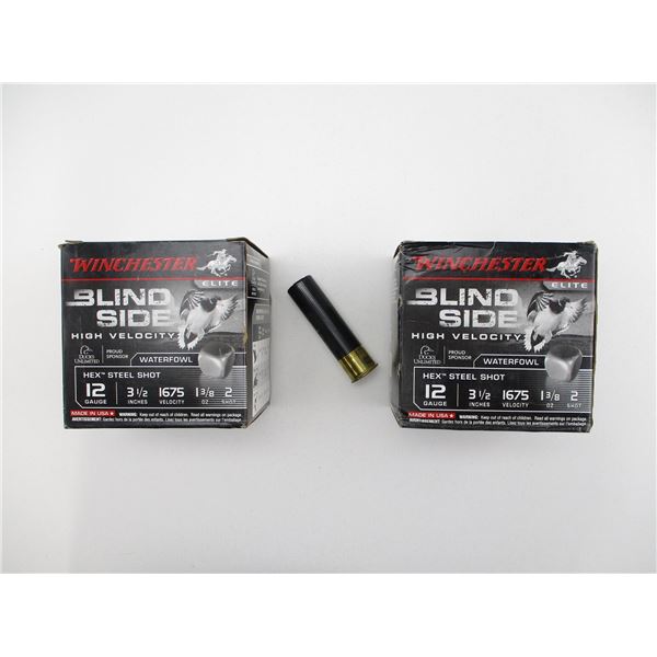 WINCHESTER ELITE 12 GAUGE BLIND SIDE SHOT SHELL LOT