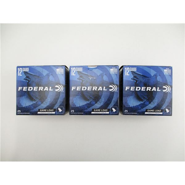 FEDERAL 12 GAUGE SHOT SHELL LOT