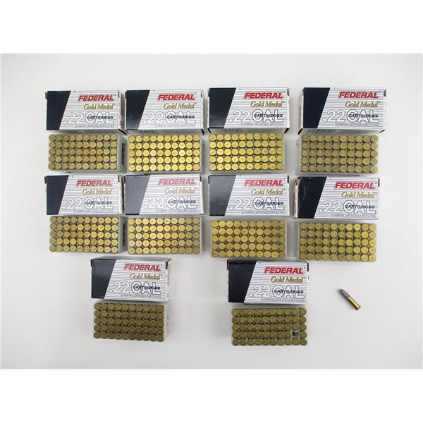 FEDERAL .22 LR AMMO LOT