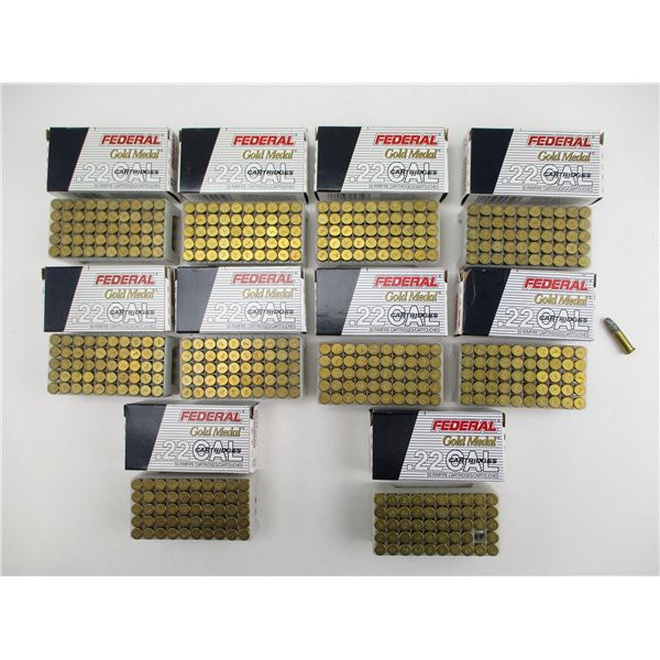 FEDERAL .22 LR AMMO LOT