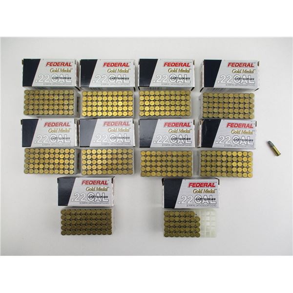 FEDERAL .22 LR AMMO LOT