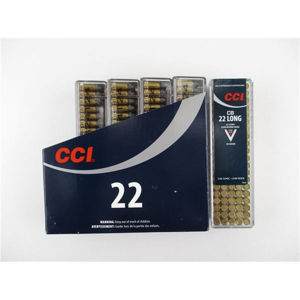 CCI CB .22 LONG AMMO LOT