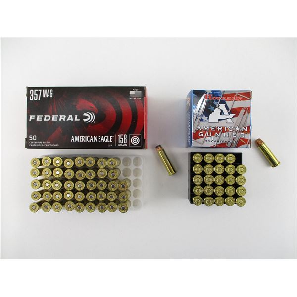 ASSORTED .357 MAG AMMO LOT