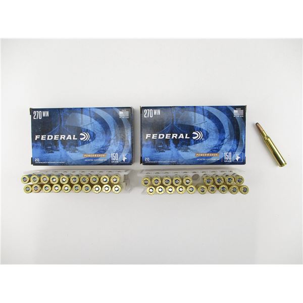 FEDERAL .270 WIN AMMO