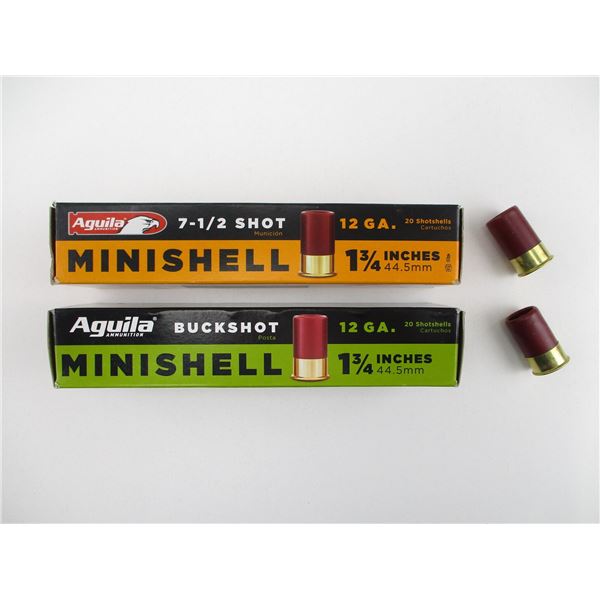 AGUILA 12 GAUGE SHOT SHELL LOT