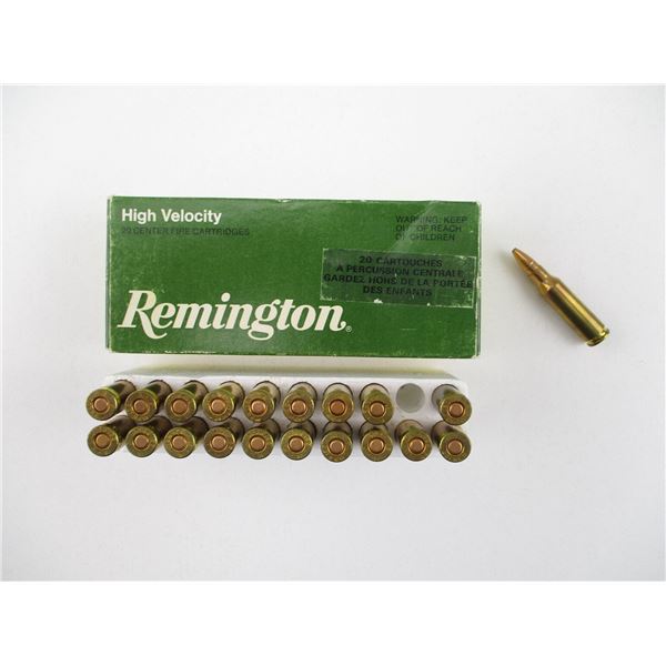 REMINGTON .221 REM FIRE BALL AMMO