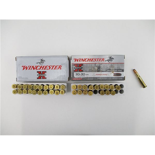 WINCHESTER .30-30 WIN AMMO LOT