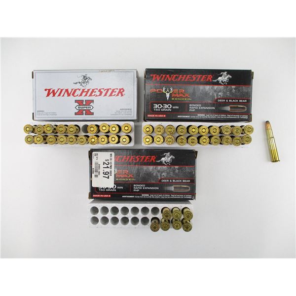 WINCHESTER .30-30 WIN AMMO LOT