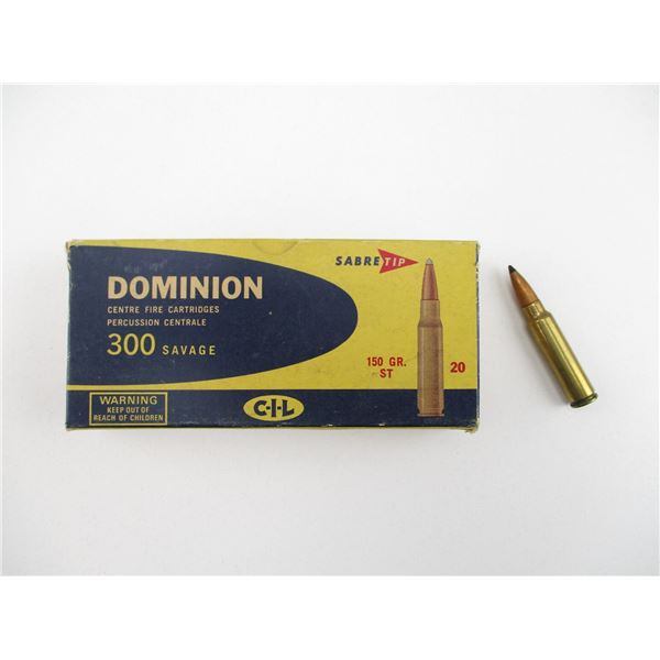 CIL DOMINION .300 SAVAGE AMMO