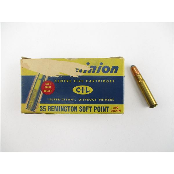 CIL DOMINION .35 REM AMMO