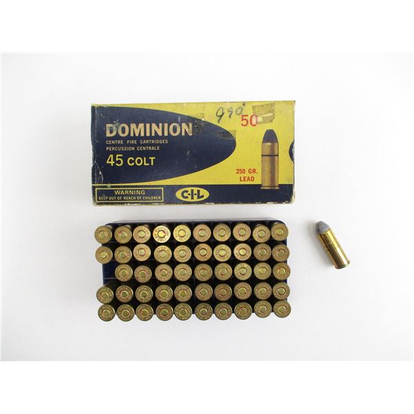 CIL DOMINION .45 COLT AMMO