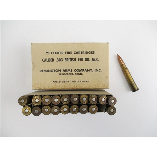 REMINGTON .303 BRIT AMMO