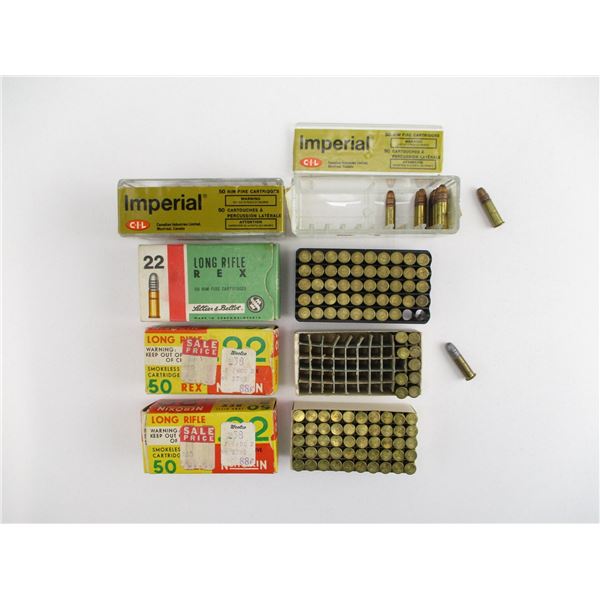 ASSORTED .22 LR AMMO LOT