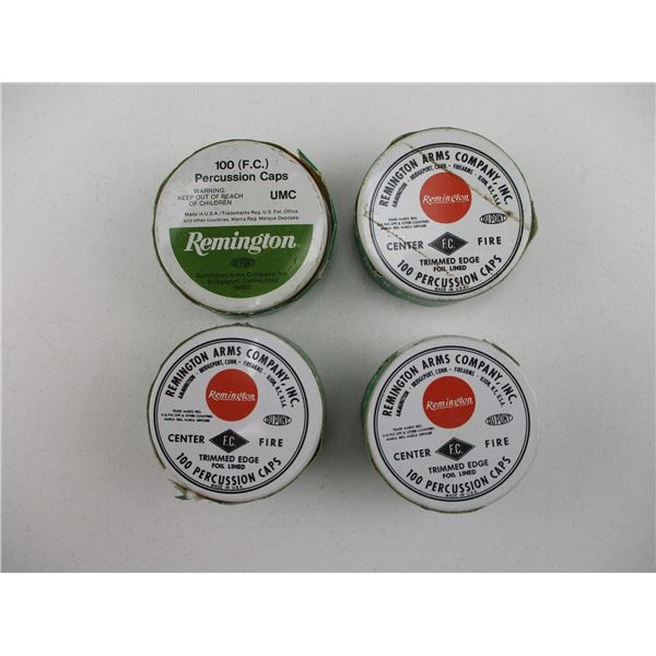 REMINGTON PERCUSSION CAPS LOT