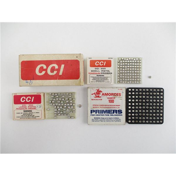 ASSORTED MAGNUM PISTOL PRIMERS LOT