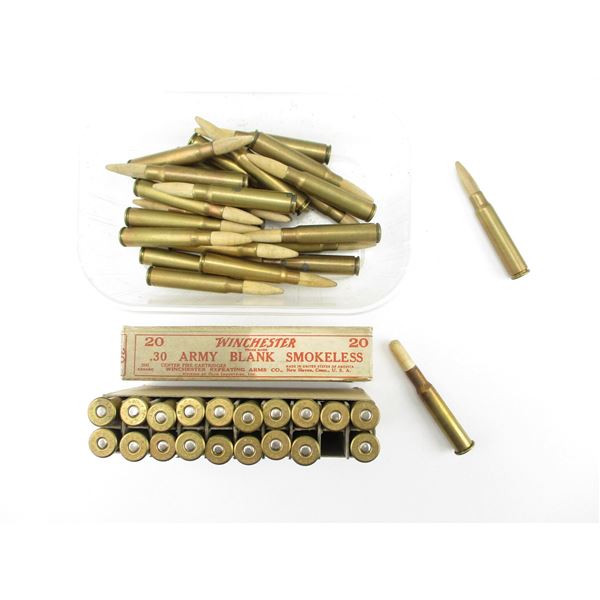 MILITARY ASSORTED BLANK AMMO LOT