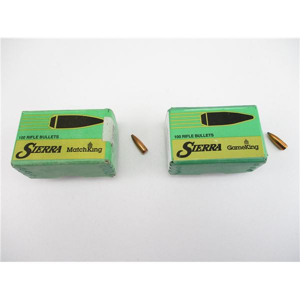 SIERRA .22 CALIBER RIFLE BULLETS LOT