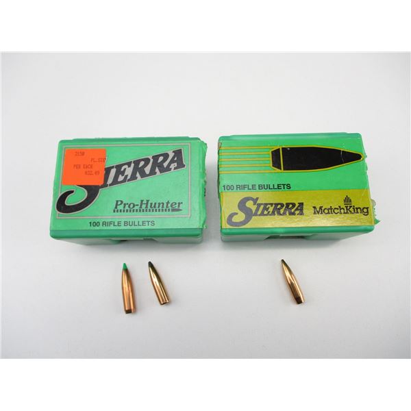 SIERRA .30 CALIBER BULLETS LOT