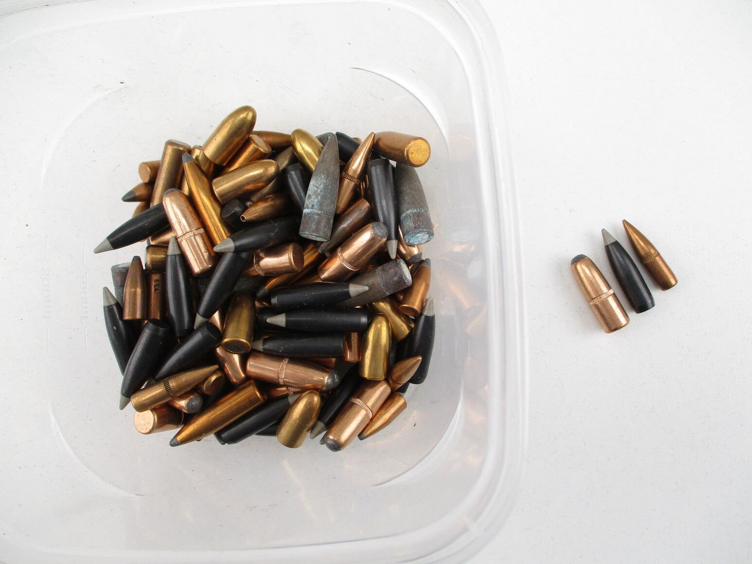 ASSORTED CALIBER BULLETS LOT