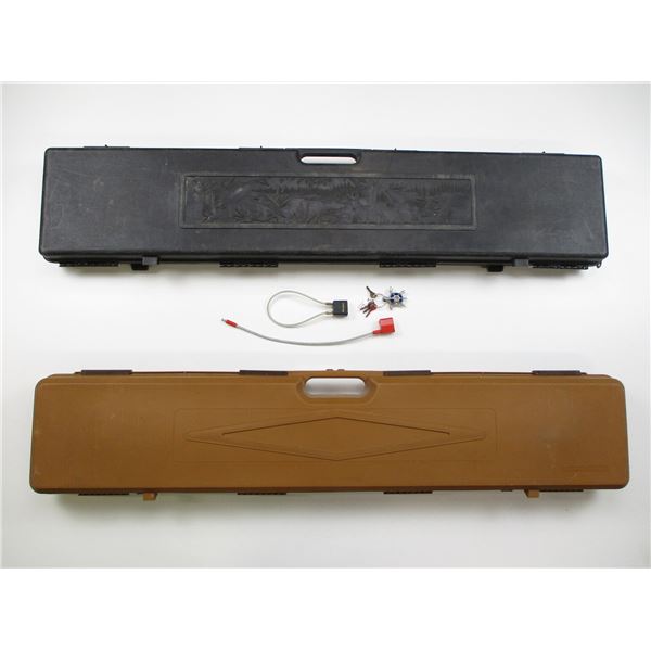ASSORTED HARD RIFLE CASE LOT