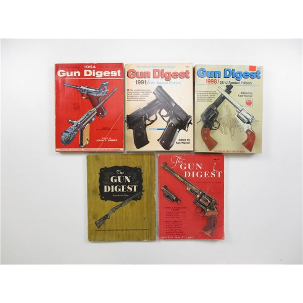 ASSORTED "GUN DIGEST" CATALOGUE LOT