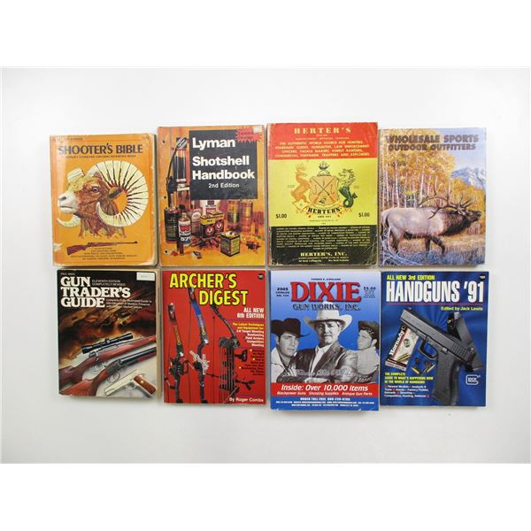 ASSORTED GUN CATALOGUE LOT