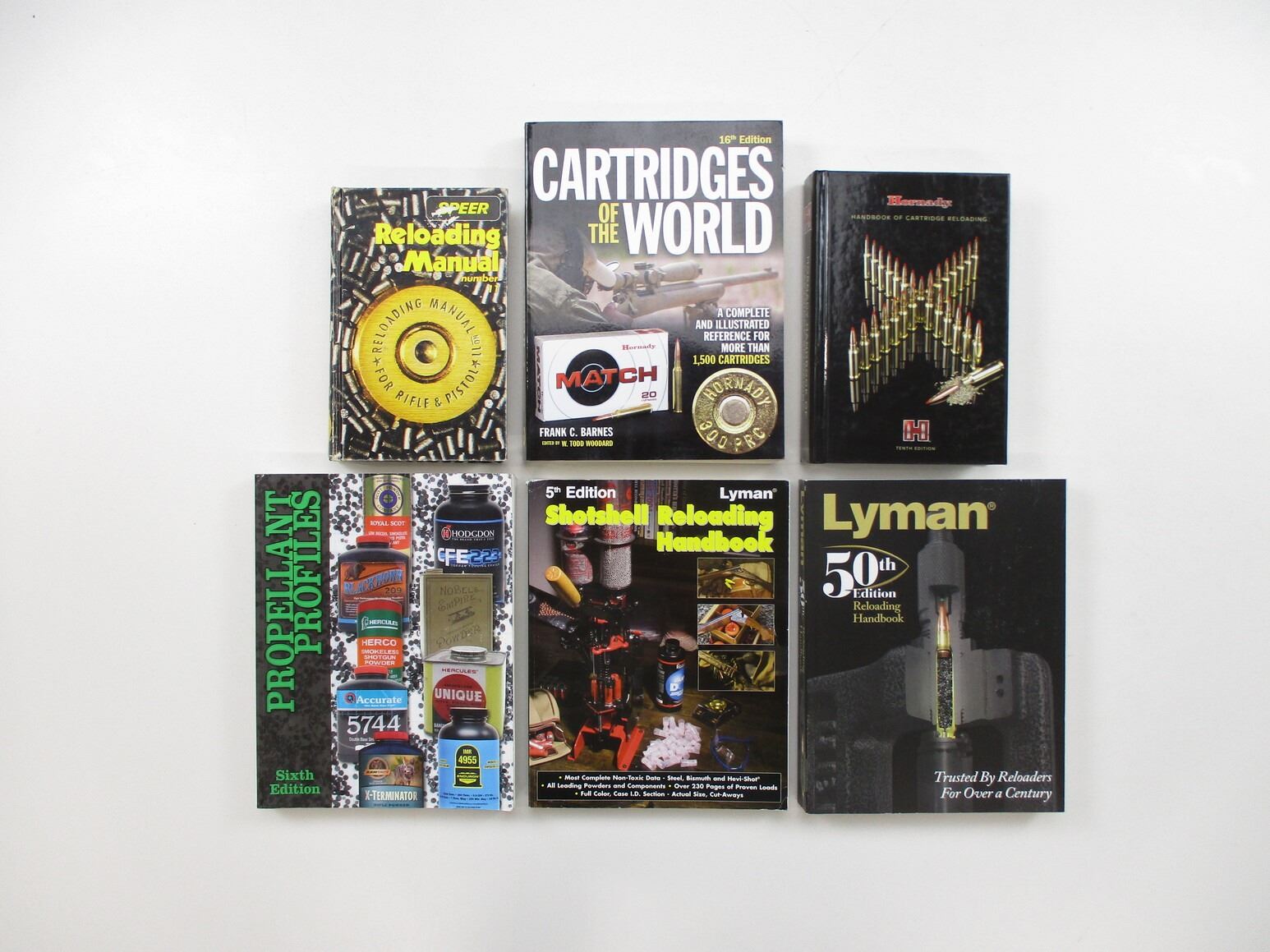 E Loading Book ASSORTED RELOADING BOOK LOT