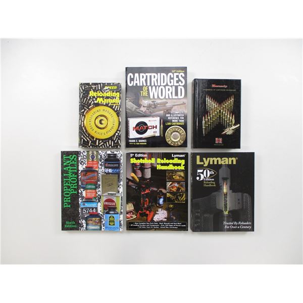 ASSORTED RELOADING BOOK LOT
