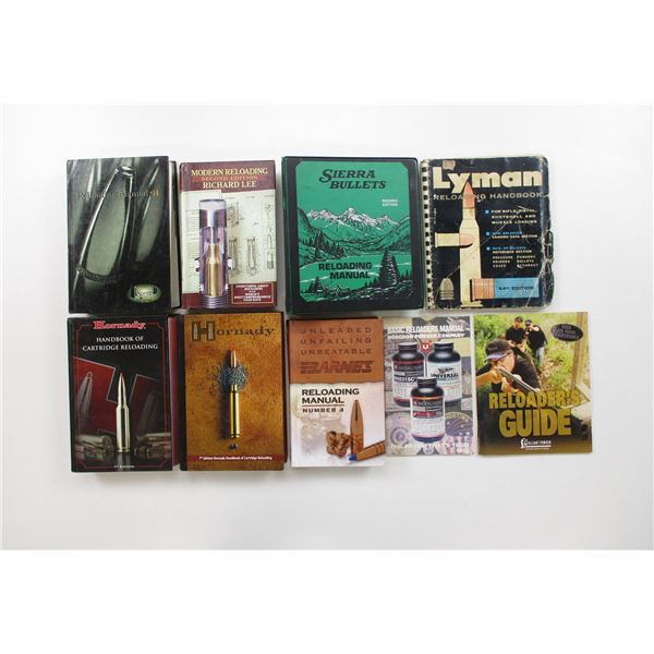 ASSORTED RELOADING BOOK LOT