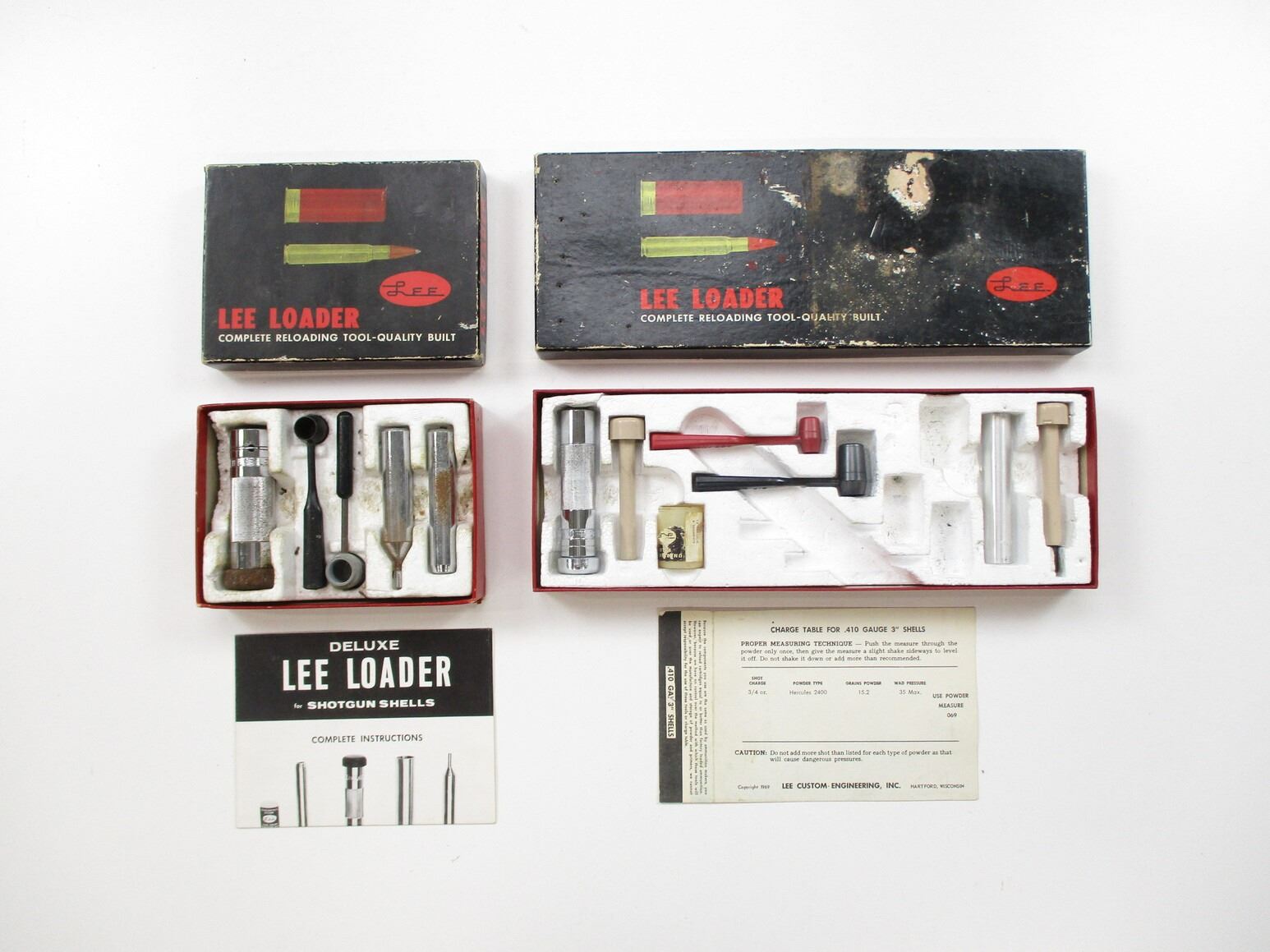 ASSORTED LEE SHOT SHELL LOADER KIT LOT - Switzer's Auction & Appraisal ...