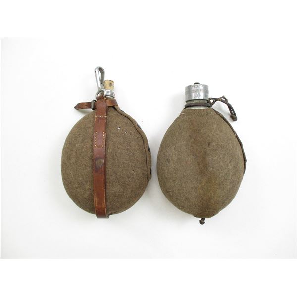 WWII GERMAN MILITARY TYPE CANTEEN LOT