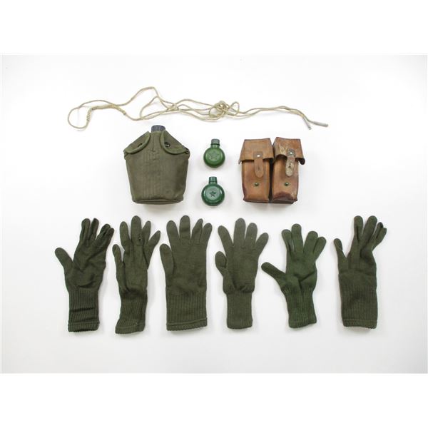 ASSORTED MILITARIA ACCESSORIES LOT