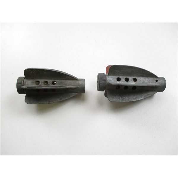 WWII BRITISH 2" MORTAR TAIL FINS
